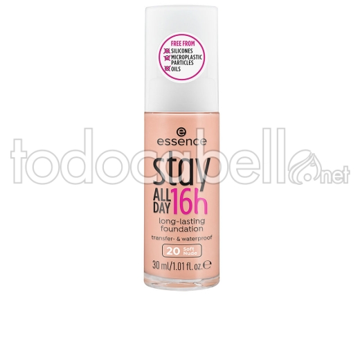 Essence Stay All Day 16h Long-lasting Maquillaje ref 20-soft Nude 30 Ml