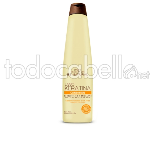 Be Natural Lisso Keratina Acondicionador 350ml