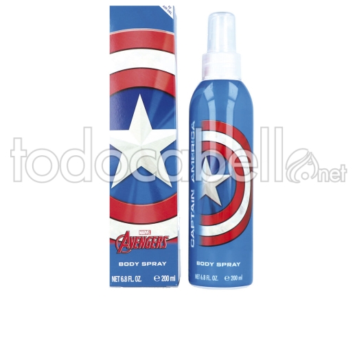 Cartoon Capitan América Edc Vapo 200 Ml