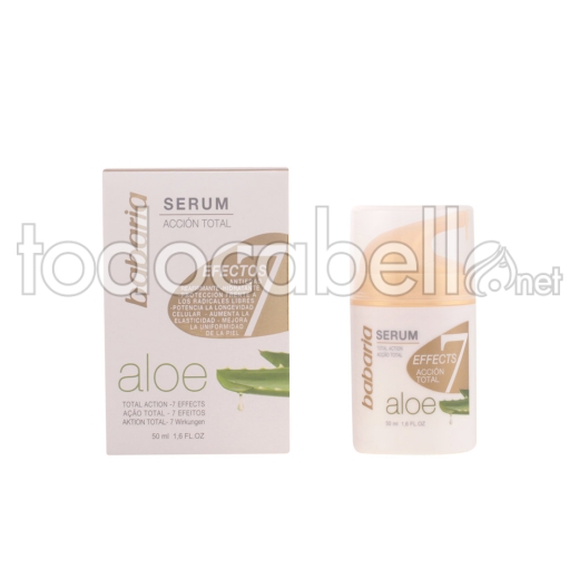 Babaria Aloe Vera Serum Facial 7 Efectos 50 Ml