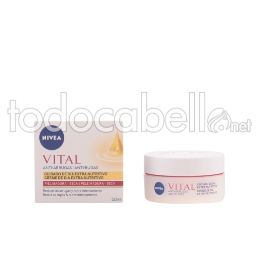 Nivea Vital Argan Crema Anti-arrugas Piel Madura Y Seca 50 Ml