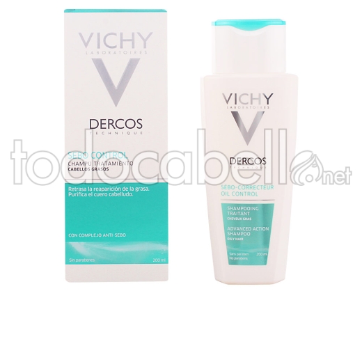 Vichy Dercos Sebo-correcteur Shampooing Traitant 200 Ml