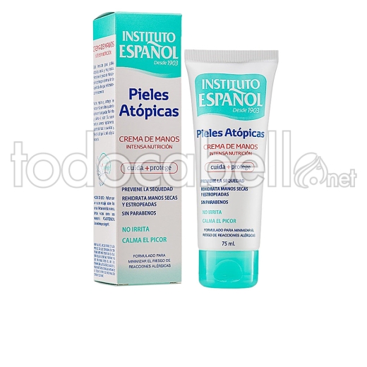 Instituto Español Piel Atópica Crema Manos Intensa Nutrición 75ml