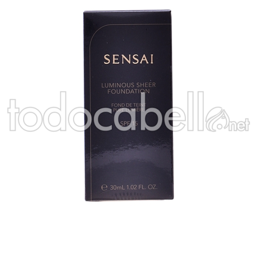 Kanebo Sensai Luminous Sheer Foundation Spf15 ref 205-mocha Beig 30 Ml