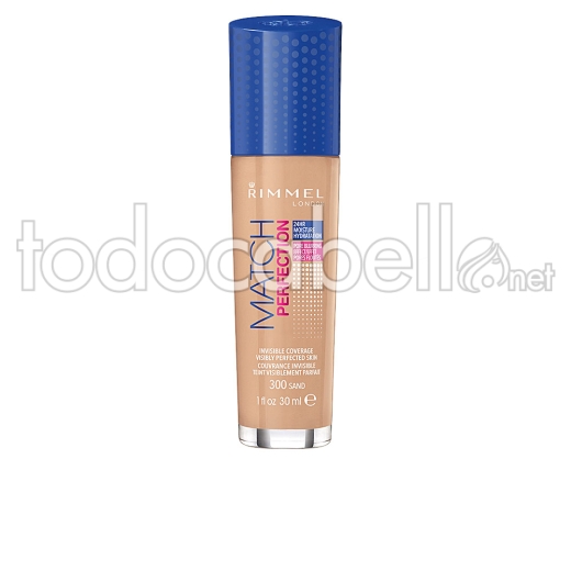 Rimmel London Match Perfection Foundation ref 300-sand 30 Ml