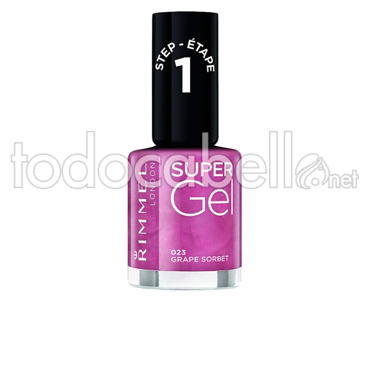 Rimmel London Kate Super Gel Nail Polish ref 023-grape Sorbet