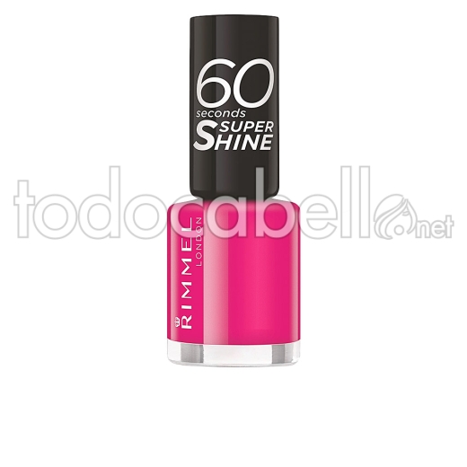 Rimmel London 60 Seconds Super Shine ref 323-funtime Fuchsia