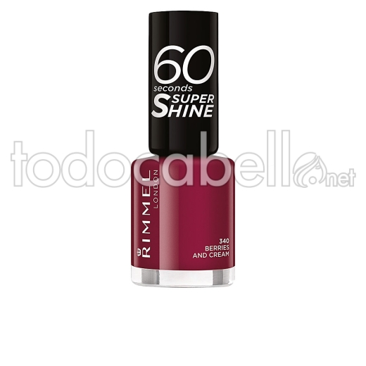 Rimmel London 60 Seconds Super Shine ref 340-berries And Cream