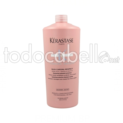 Kerastase Chroma Absolu Bain Chroma Respect Champú Hidratante Protector 1000 Ml