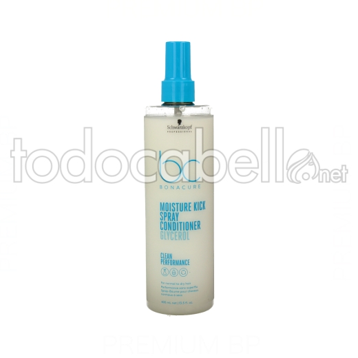 Schwarzkopf Bonacure Moisture Kick Spray Acondicionador Glycerol 400 Ml