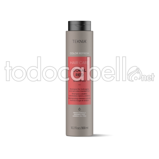 Lakme Teknia Hair Care Coral Red Champú refrescante 300ml