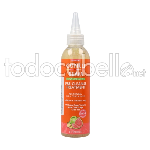 Cantu Guava Ginger Scalp Exfoliating Pre Cleanse Tratamiento 180 Ml