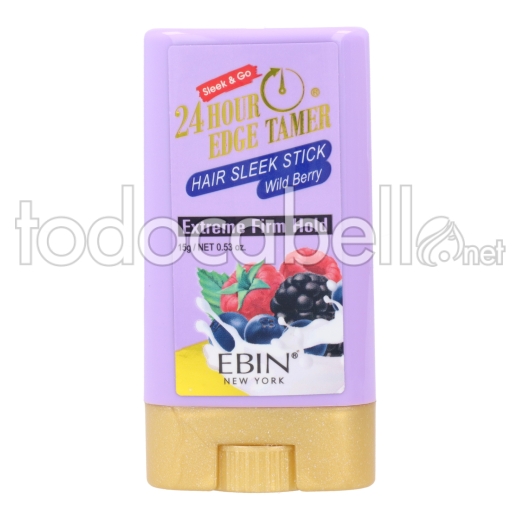 Ebin New York 24hr Edge Sleek Wild Berry Cera 15 Gr