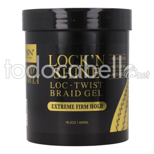 Ebin New York Braid Formula Lock'n Shine Gel 480 Ml