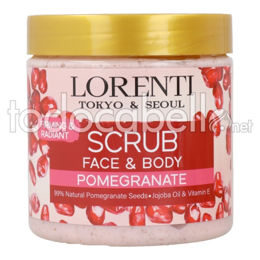 Lorenti Peeling Scrub 500 Ml Pommegranade