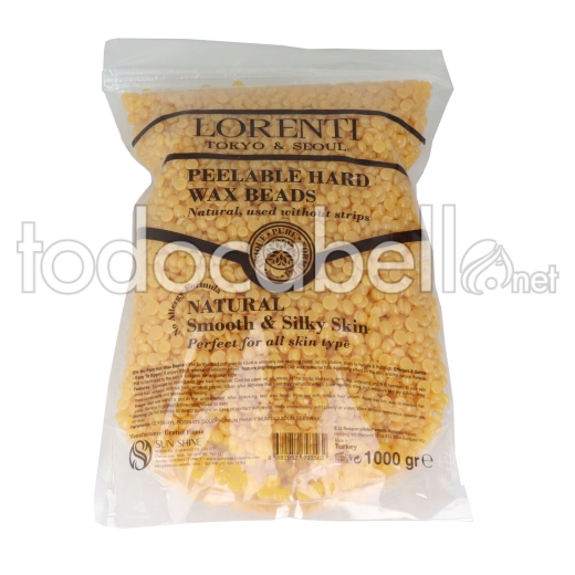 Lorenti Hair Perlas De Cera Depilatoria 1000 Ml Natural