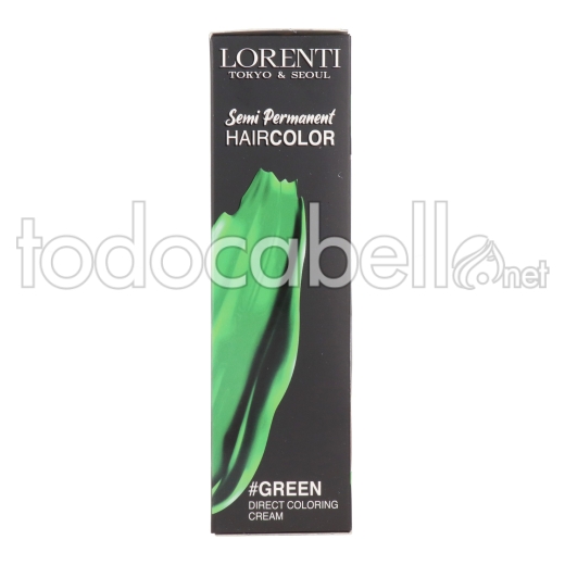 Lorenti Semi Permanent Haircolor 200 Ml Green