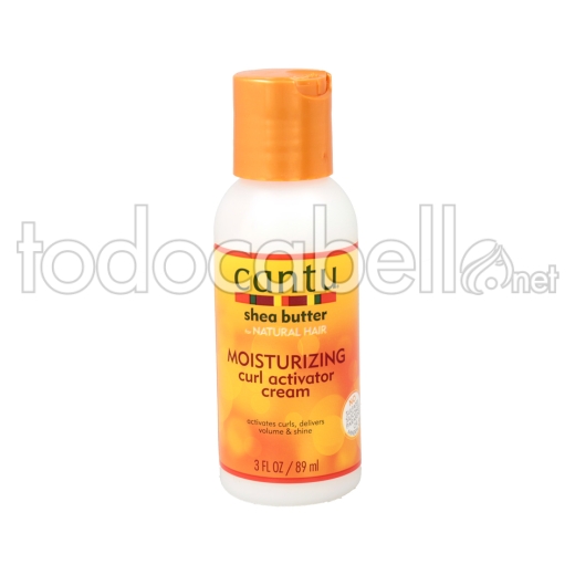 Cantu Shea Butter Natural Hair Moisturizing Crema Activadora De Rizos 89 Ml