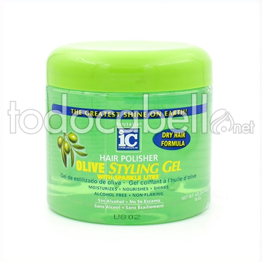 Fantasia Ic Olive Styling Gel 454g