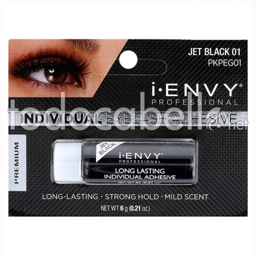 I Envy Individual Eyelash Pestaña Adhesivo Negro Azabache