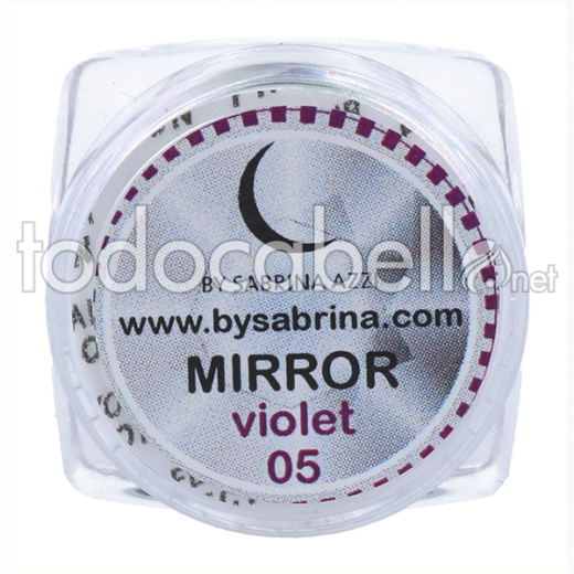 Sabrina Art Deco Mirror Powder Violet (839)