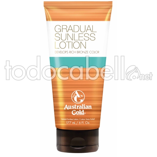 Australian Gold Sunless graduale.  Self Tanning Lotion 177ml