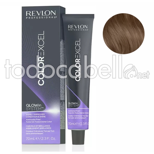 Revlon Tint Revlonissimo Color Excel 6.42 Biondo scuro Brown Irise 70ml