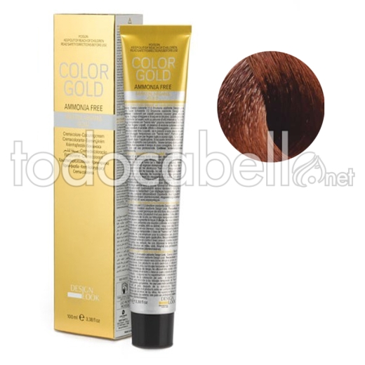 Design Look Color Gold 8.34 Rubio Claro Dorado Cobre 100ml