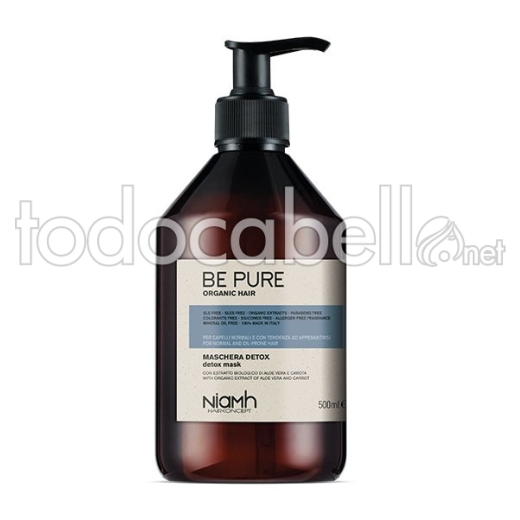 Be Pure Detox Mascarilla Normal Oily Prone Hair 500ml