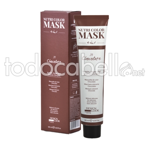 Design Look Nutri Color Mask 4 in 1 Fire Red 120ml