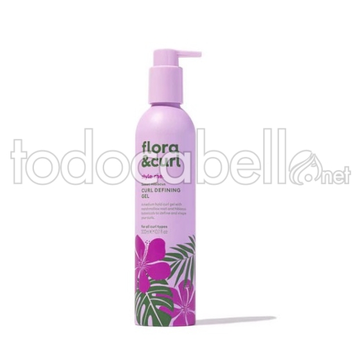 Flora&curl Style me Gel Definidor de Rizos Hibisco Dulce 300ml