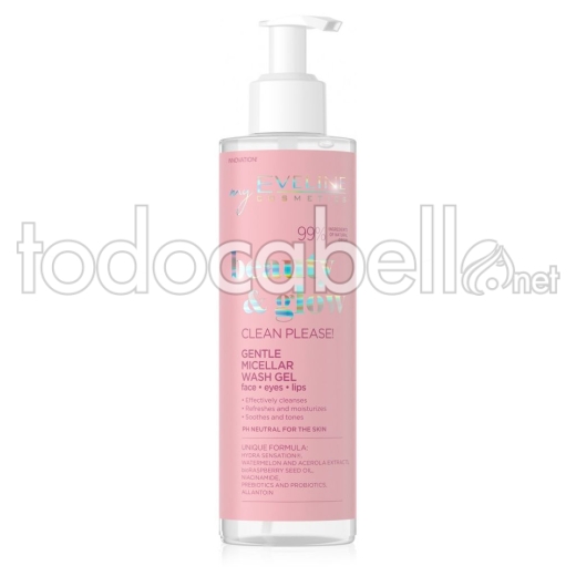 Eveline Gel Micelar B&G Limpiador Suae 200ml