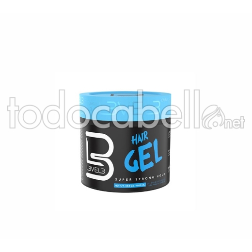 L3V3L Gel de peinado Súper Strong 3 1000ml