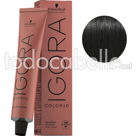 Schwarzkopf Tinte Igora Color10  3-0 Castaño Oscuro