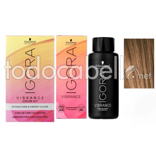 Schwarzkopf Demi-Permanent Dye Igora Vibrance 7-0 Biondo medio naturale 60ml