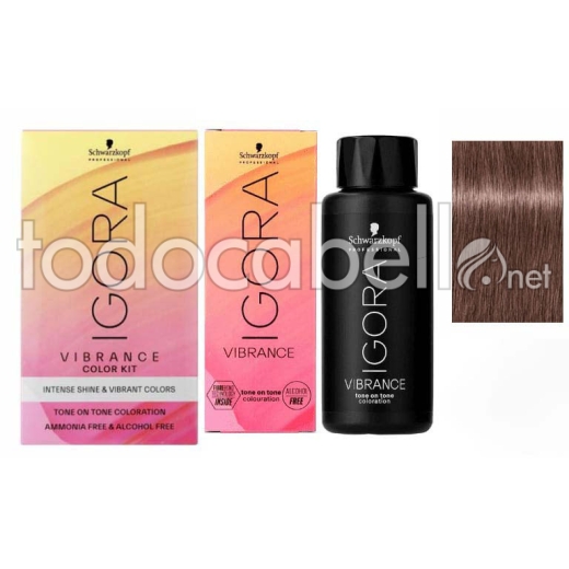 Schwarzkopf Tint Igora Vibrance 7-48 Medio Biondo Beige Rosso 60 ml