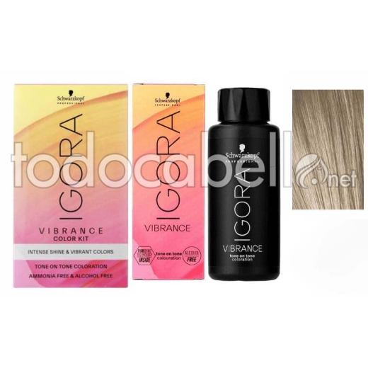 Schwarzkopf Demi-Permanent Dye Igora Vibrance 9-1  cenere bionda molto leggera 60ml