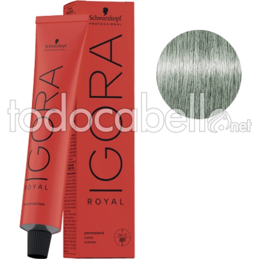 Schwarzkopf Tint Igora Royal 9,5-31 Toner pastello alla menta + Oxygenated