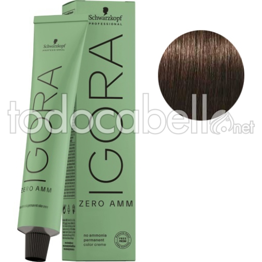 Schwarzkopf Tint Igora ZERO AMM senza ammoniaca  4-0  60ml