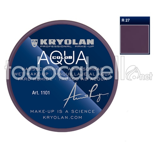 Trucco Kryolan 8ml R27 Aquacolor dell'acqua e del corpo ref: 1101