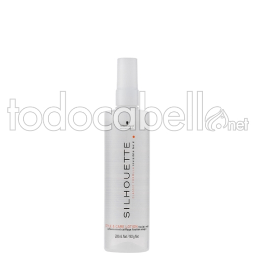 Schwarzkopf Silhouette Styling Lotion 200ml Monger con flessibile di fissaggio.