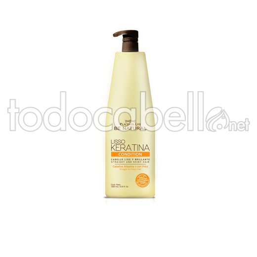 Be Natural Lisso Keratina Acondicionador 1000ml