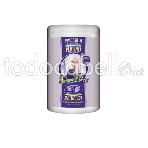 Dona Flora Mascarilla Matizadora Platino 1000ml