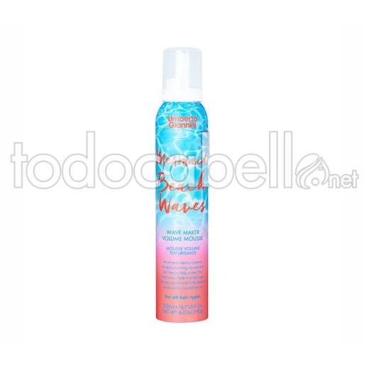 Umberto Giannini Beach Waves Mermaid Espuma Volumen 200ml