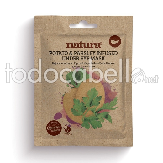 Beauty Pro Natura Potato & Parsley infused under Eye Mask 3X3,5gr