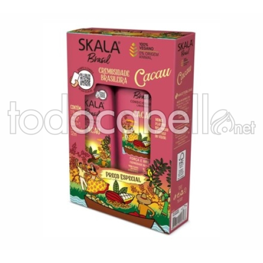 Skala Pack Champú y Acondicionador Cacao 325ml