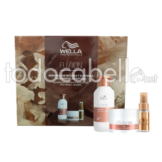 Wella FUSION Lotto 3 pezzi Riparazione intensa