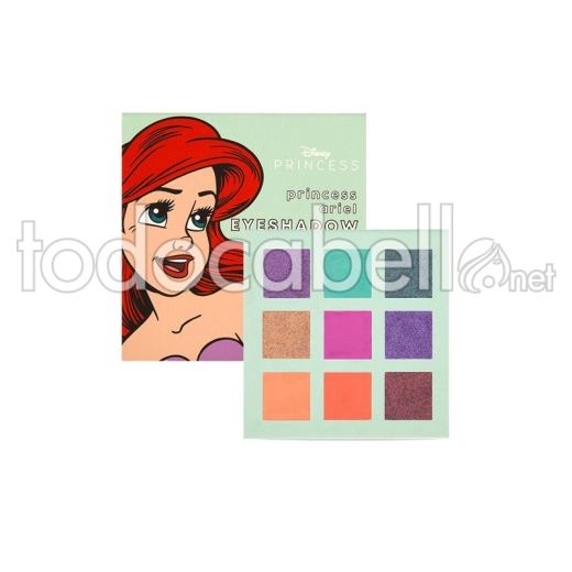 Mad Beauty Disney Pop Princess Mini Paleta Eye Shadow ARIEL