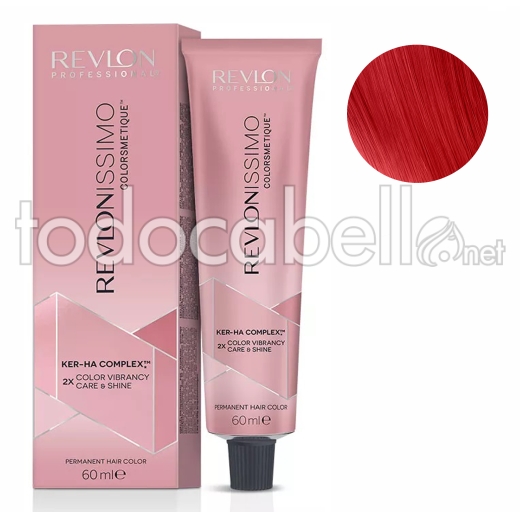 Revlon Revlonissimo Cromatics Colore brillante Tinta rosso fuoco C60 60ml.