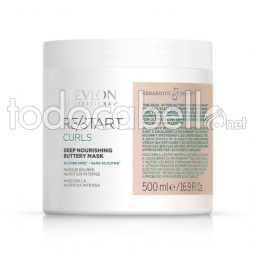 Revlon Re-start Curls Mascarilla nutritiva para rizos 500ml